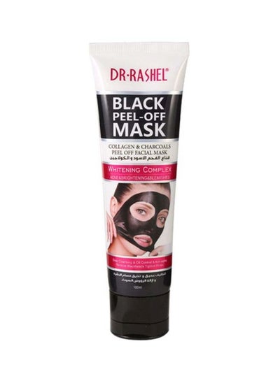 Buy Collagen And Charcoal Peel-Off Facial Mask Black 100ml in UAE