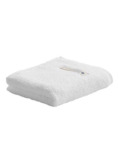 Buy Microfiber Cotton Face Towel White 34 x 74cm in Egypt