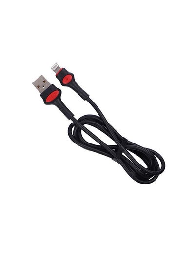 Buy Lightning USB Fast Sync And Charge Cable black in UAE