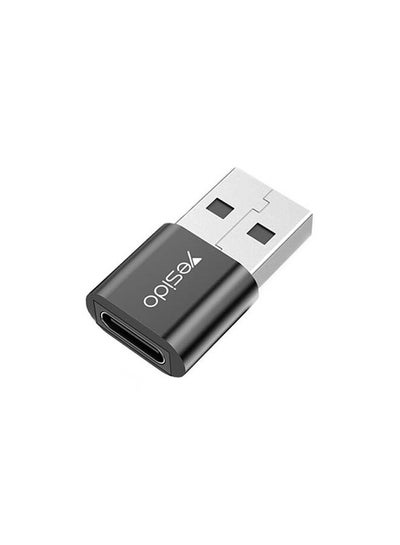 Buy GS09 Type-C To USB Adapter black in UAE