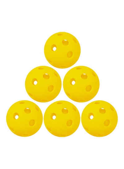 Buy 6-Piece Outdoor Pickleball Balls in Saudi Arabia