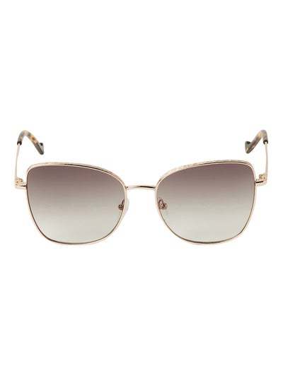 Buy Women's Full Rim Metal Tea Cup Sunglasses - Lens Size: 55 mm in UAE