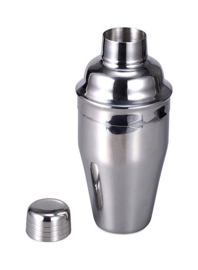 Buy Stainless Steel Cocktail Shaker Silver in Saudi Arabia