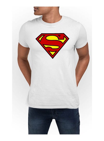 Buy SUPERMAN  T-Shirt White in Egypt