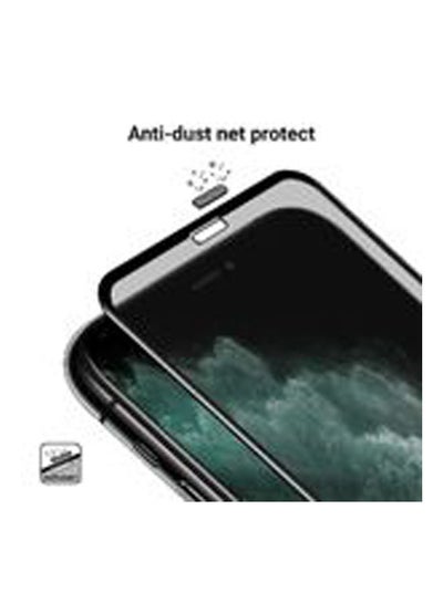 Buy Hd Full Screen Protector For Iphone 11 Pro Anti-Dust Net 2.5D Clear in Egypt