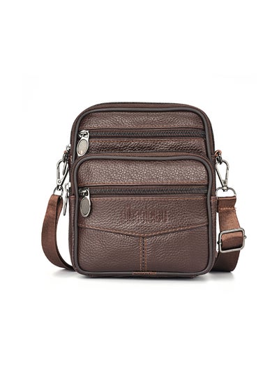 Buy Stylish Shoulder Mini Crossbody Bag Brown in Saudi Arabia