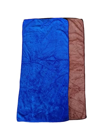 Buy 2-Piece Thicker Car Wash Towel Set in UAE