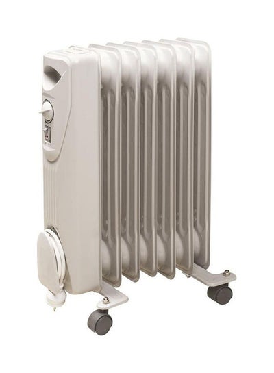 Buy Oil Heater 7 Fin 800 W JAC327 White in Egypt
