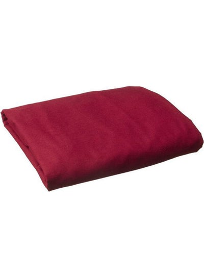 Buy Fitting Bed Sheet Cotton Dark Red 200x200cm in Egypt