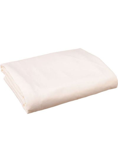 Buy Fitting Bed Sheet Cotton Creamy 120x200cm in Egypt