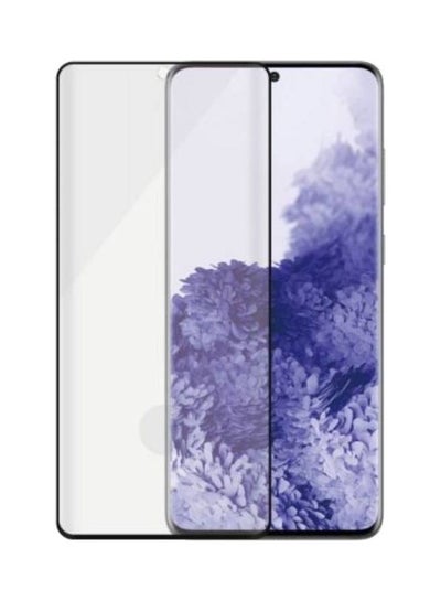 Buy 5D Screen Protector For Samsung Galaxy S21 Ultra Clear/Black in Saudi Arabia