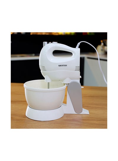Buy Electric Hand And Stand Mixer 250W 250.0 W KNSM6242 White in Saudi Arabia