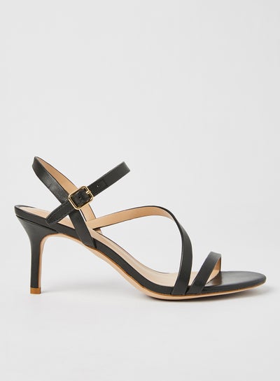 Buy Strappy High Heel Sandals Black in Egypt