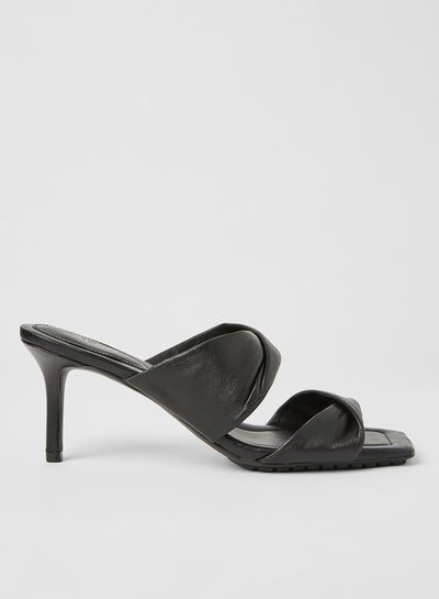 Buy Galendra Heel Sandals Black in UAE