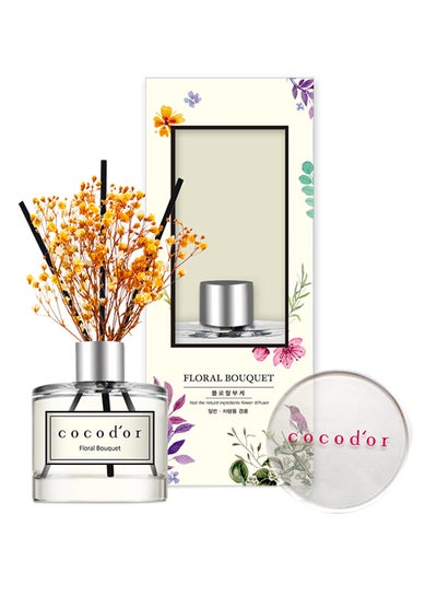 Buy Floral Bouquet Diffuser Clear 50ml in UAE