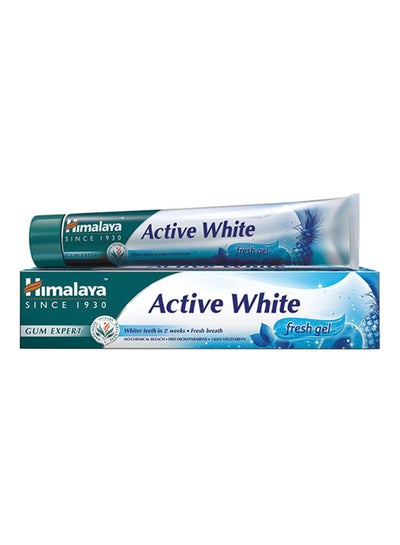 Buy Active Fresh Gel Toothpaste White 100ml in UAE