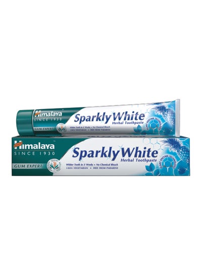 Buy Sparkly White Herbal Toothpaste 50ml in UAE