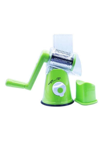 Buy Vegetable Chopper with Handle Green 13 x 13 x 13cm in Saudi Arabia