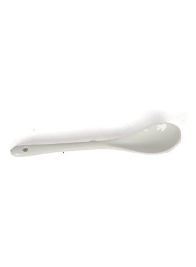 اشتري Porcelain Serving Spoon أبيض 2x2.5x13سم في السعودية