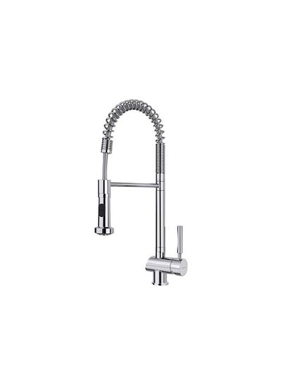 Buy My1 Professional Kitchen Tap Flexible Mixer Silver in UAE