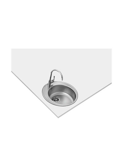 Buy Starbright 45 E-Xn 1B Orb Inset 1 Bowl Sink With Matt Finish Stainless Steel 510x510x0mmmm in UAE