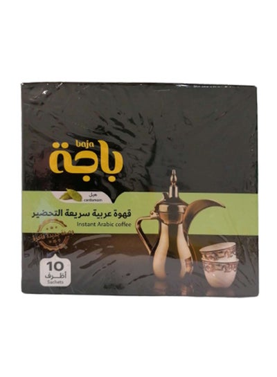 اشتري قهوة عربية سريعة التحضير بنكهة الهيل 30غم عبوة من 10 قطع في السعودية
