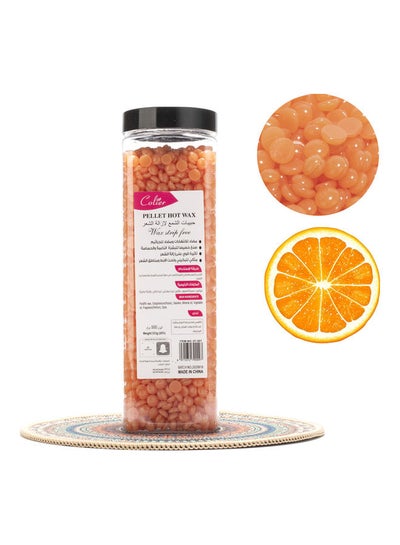 Buy Pellet Hot Wax Orange 500grams in Saudi Arabia