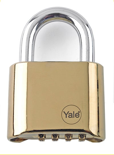 Buy Combination Padlock Gold 50mm in UAE