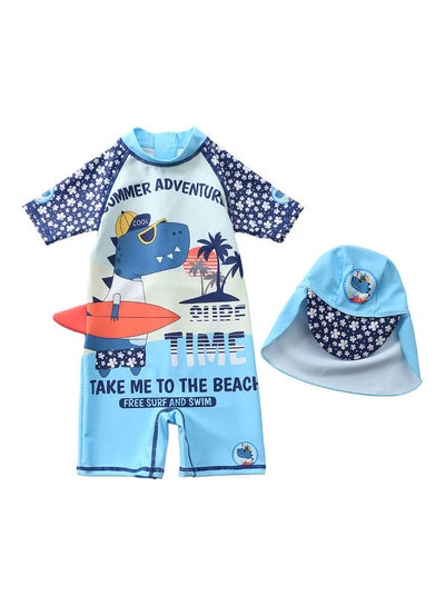 Buy Boys Swimming Suit Set 100cm in UAE