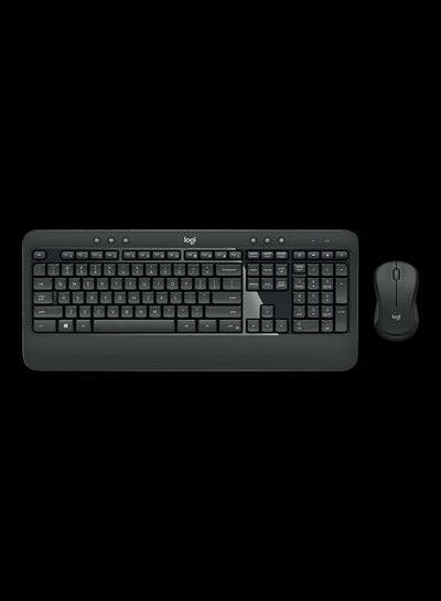 Buy Advanced Wireless Keyboard With Mouse Combo Black in Egypt