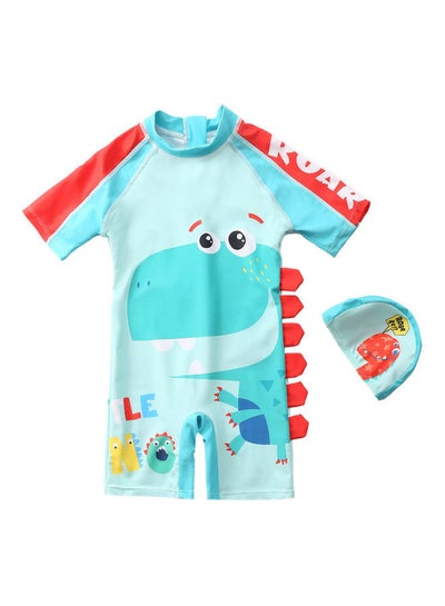 Buy Boys Swimming Suit Set 100cm in UAE