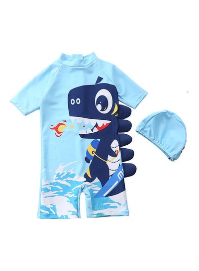 Buy Boys Swimming Suit Set 100cm in UAE