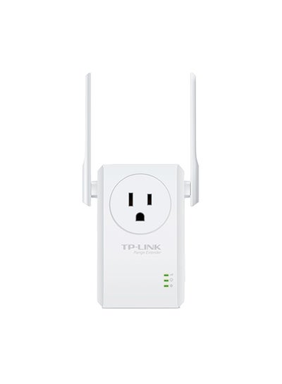 Buy 300Mbps Wi-Fi Range Extender With AC Passthrough 300 Mbps White in UAE