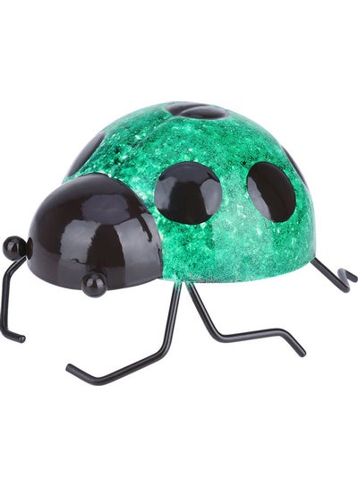 Buy Ladybug Wall Ornament Green/Black 11.5x7.5x11cm in Saudi Arabia