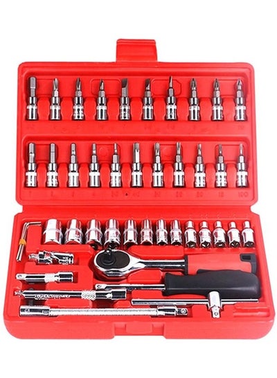 Buy 46-Piece Car Combination Socket Repair Kit in UAE