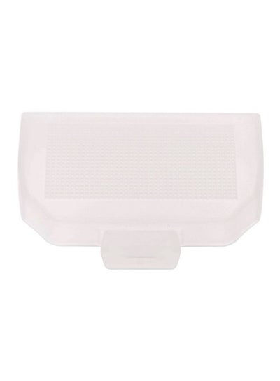 Buy Flash Bounce Head Speedlite Diffuser 7.5x5.2x4cm White in Saudi Arabia