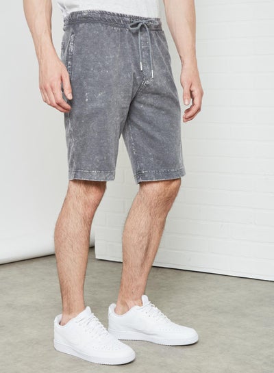 Acid Wash Shorts Grey price in UAE 
