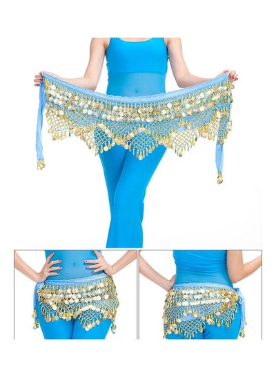Buy Belly Dance Waist Chain Blue in Saudi Arabia
