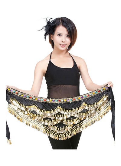 Buy Belly Dance Waist Chain Black in UAE
