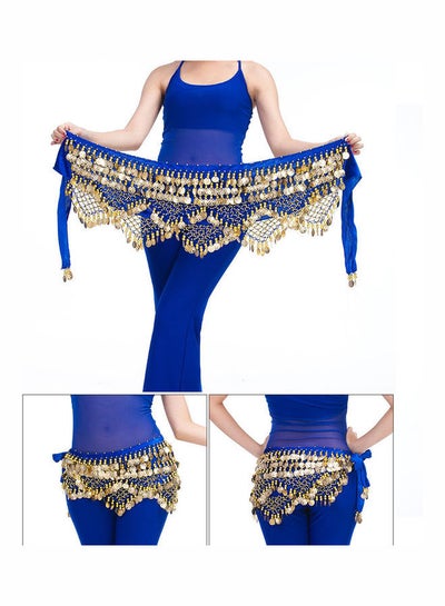 Buy Belly Dance Waist Chain Blue in UAE