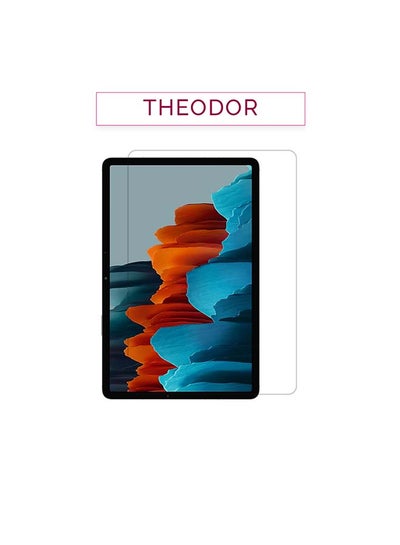 Buy Tempered Glass Screen Protector for Samsung Galaxy Tab S5e 2019 Clear in Saudi Arabia