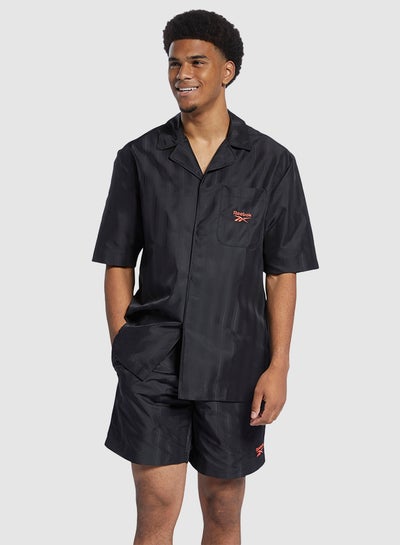 Buy Unisex Classics Short Sleeve Shirt Black in Egypt