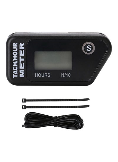 Buy Universal Motorcycle Wireless Vibration Hour Meter in Saudi Arabia