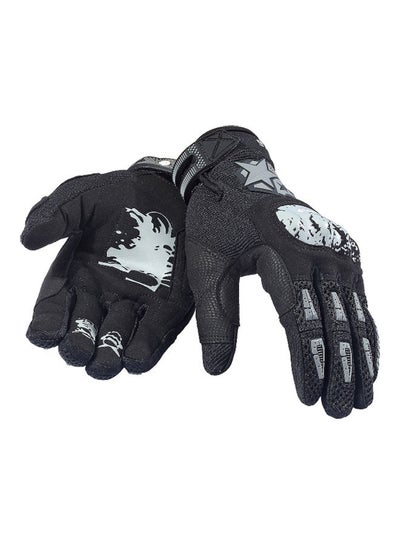 Buy 2-Piece Motorcycle Riding Gloves in Saudi Arabia