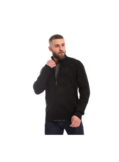 Buy Knitted Cardigan Black in Egypt