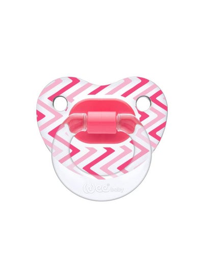 Buy Transparent Patterned Othrodontic Soother - 0-6 Months in Egypt