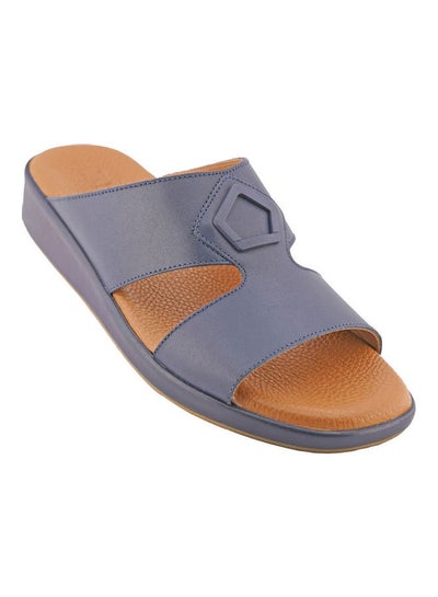 Buy Comfortable Slip-On Arabic Sandals Blue in UAE