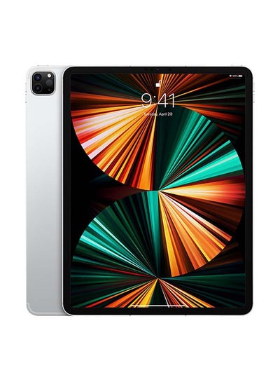 Buy iPad Pro 2021 (5th Generation) 12.9-inch M1 Chip 512GB Wi-Fi Silver with Facetime - Middle East Version in Egypt