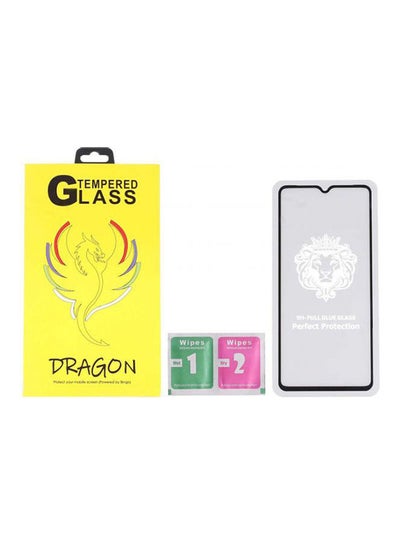 Buy AntiFingerprint 5D Glass Screen Protector for Realme 6i Black in Egypt