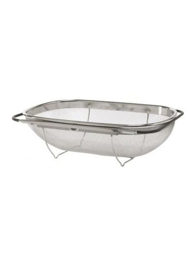 Buy Idealisk Colander Silver 34X23cm in Saudi Arabia